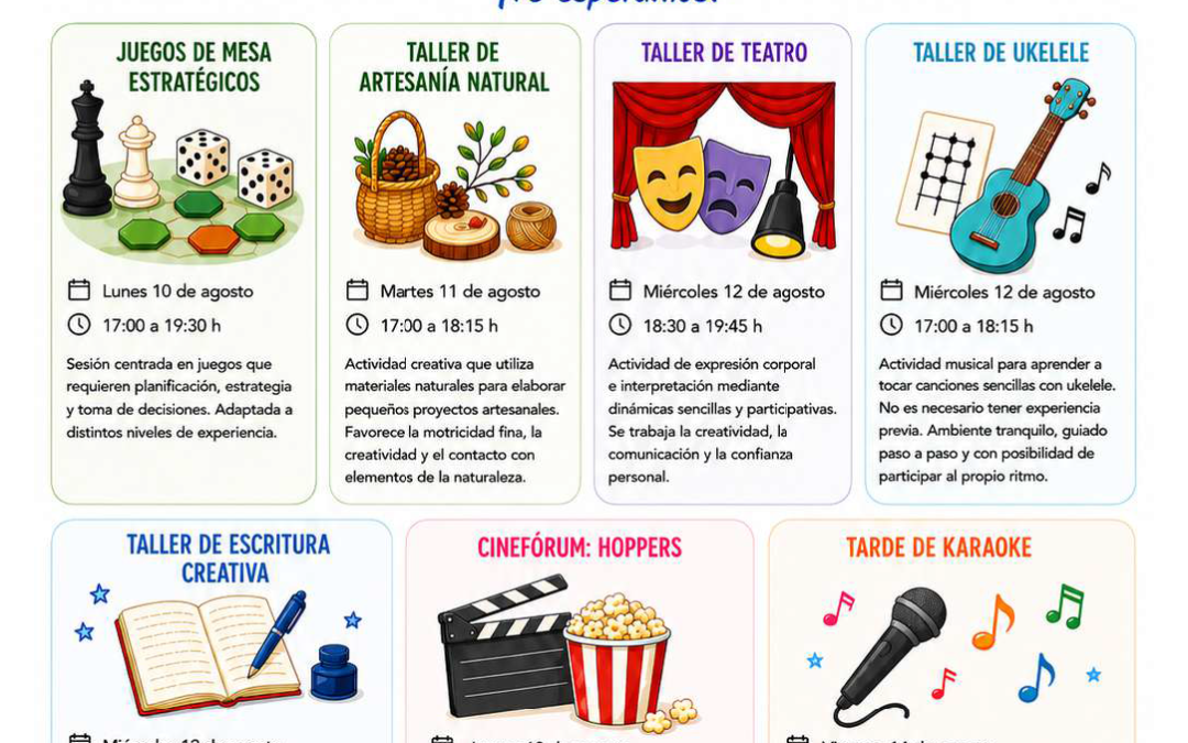 ACTIVITATS AGOST 26 – B